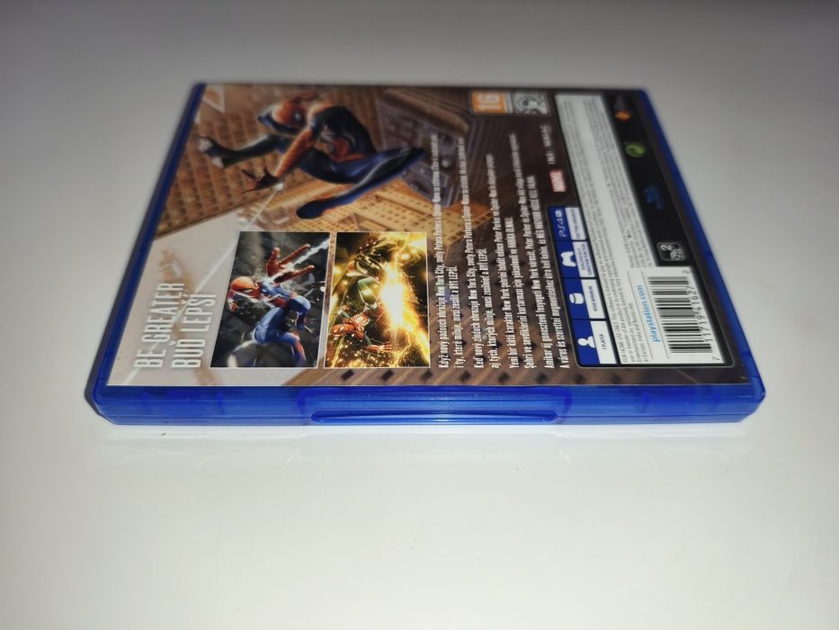 Gra Ps4 Spider-Man Marvel Spiderman gry PlayStation 4 Crash Spyro lego