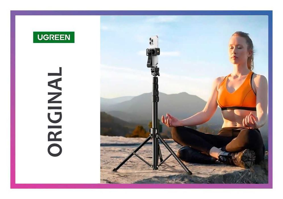 Штатив для телефона высокий трипод тренога для айфона Ugreen 1.8 метра