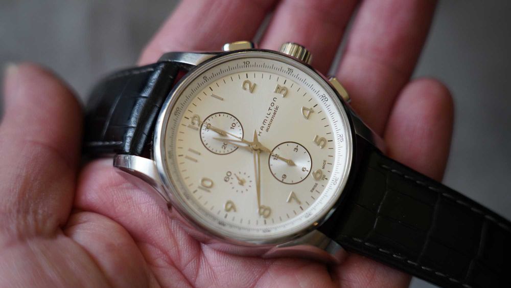 Zegarek Hamilton Jazzmaster Maestro Chrono na VJ7750