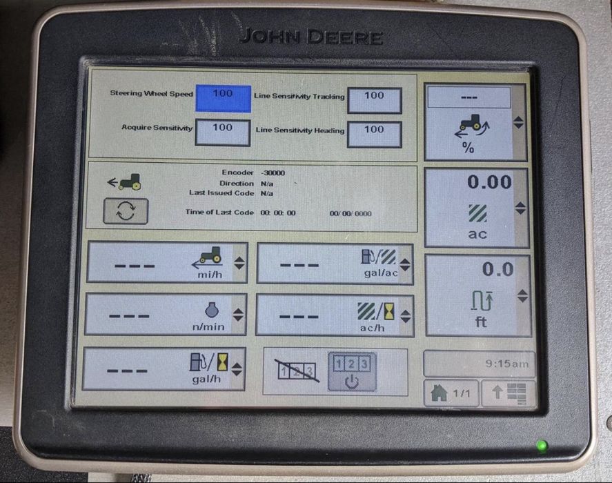 John Deere 4240/4640/2630/2600 ремонт дисплейв