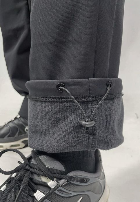 Мужские спортивные штаны New Balance теплые на флисе