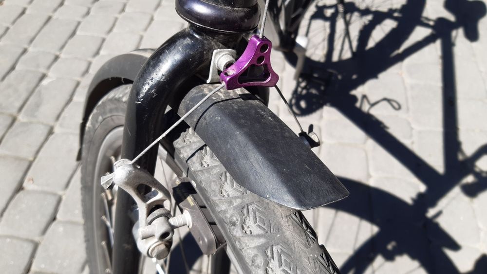 Rower CANIEL aluminium bardzo lekki, części SHIMANO, SHOGUN koła 26,