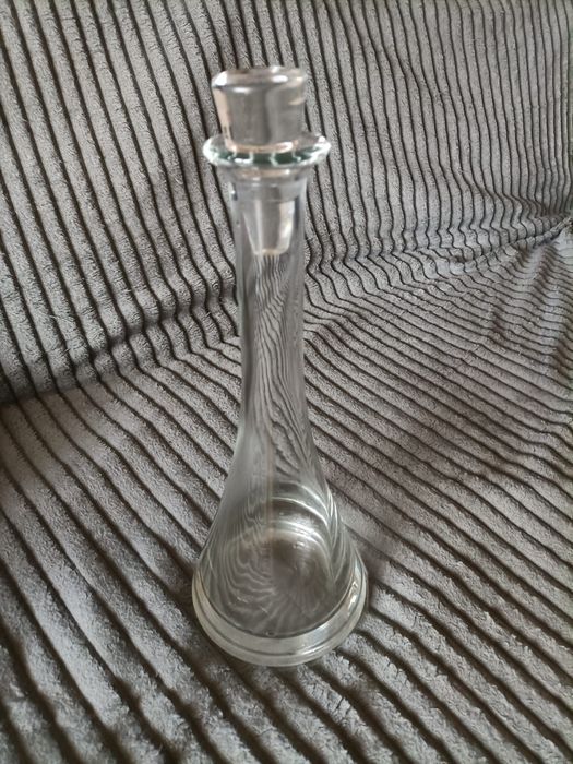 Karafka szkło, używana.