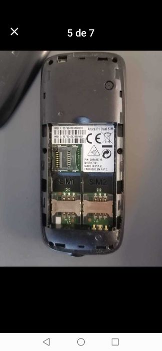 Lote 4 telemóveis todos a funcionar usados