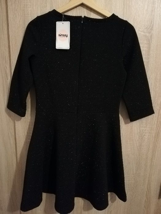 Czarna sukienka Sinsay S NOWA