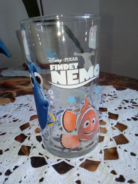 Szklanka kolekcjonerska Disney , Rybka Nemo szkło