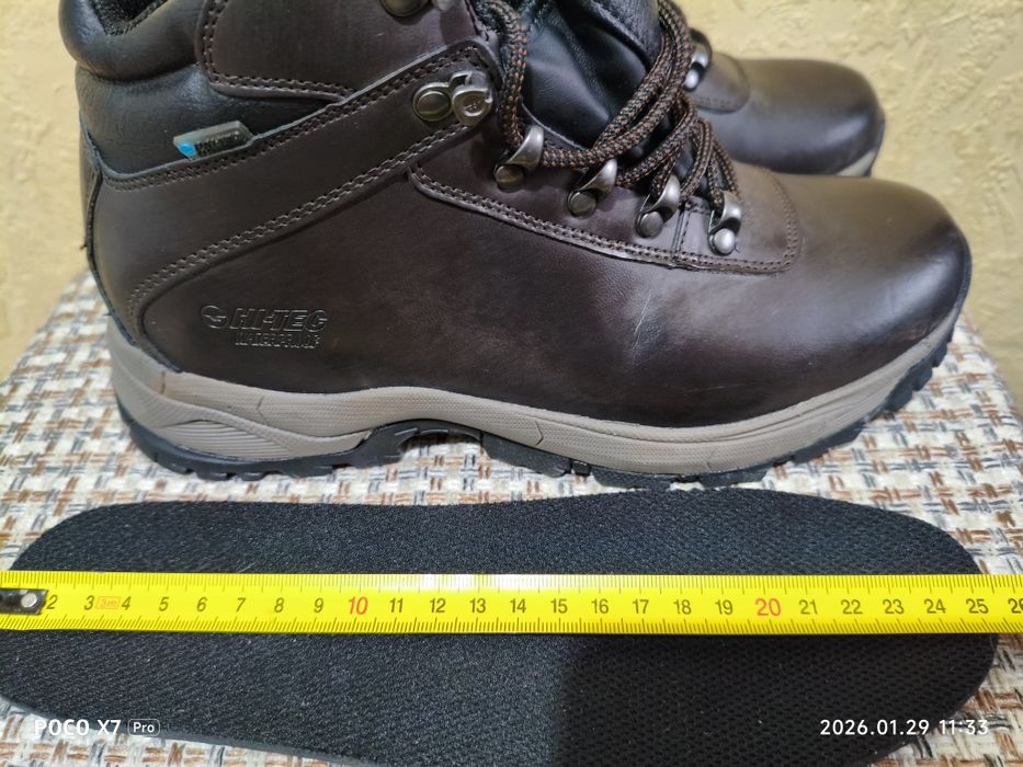 Трекінгові шкіряні черевики Hi-Tec