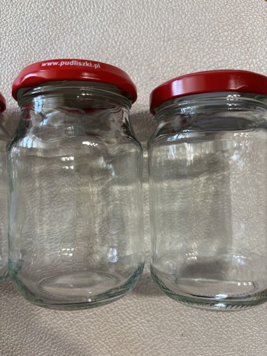 Sloiczki z zakrętkami pojemnosc 190 ml