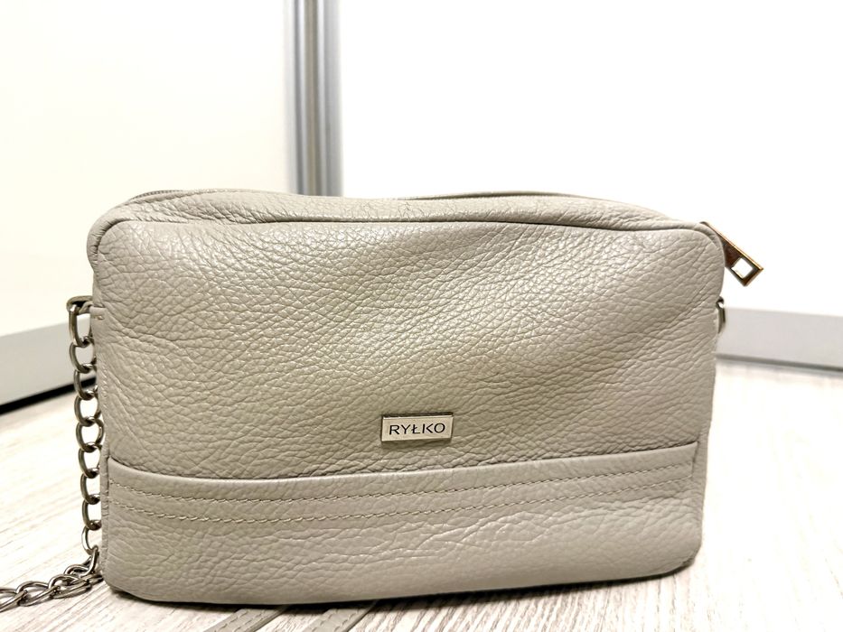 Torebka Ryłko skóra naturalna