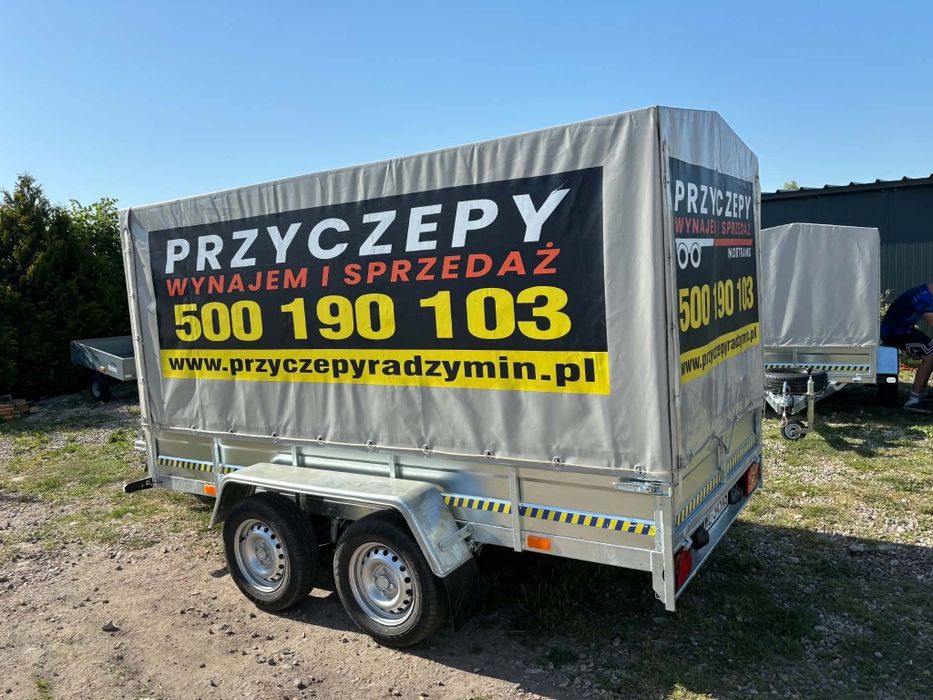 Wynajem wypożyczalnia przyczep i lawet