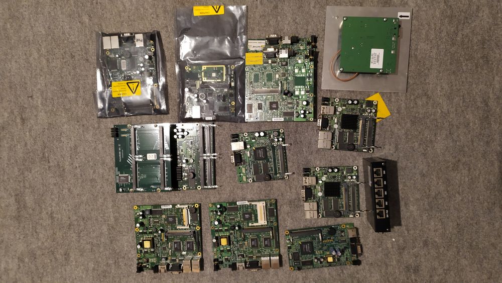 Zestaw Mikrotik routerboard wifi WLAN radiolinie 5GHz gratis kartyWifi