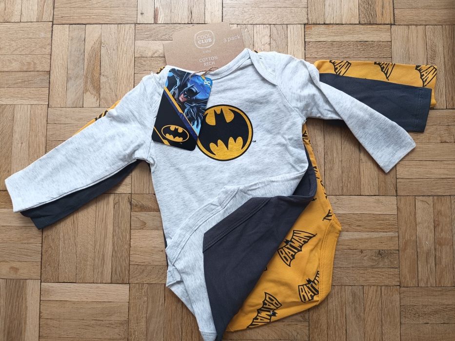 Body zestaw 3 sztuk r.68