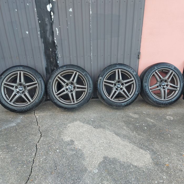 Felgi Aluminiowe 17 Audi Opony letnie Continental