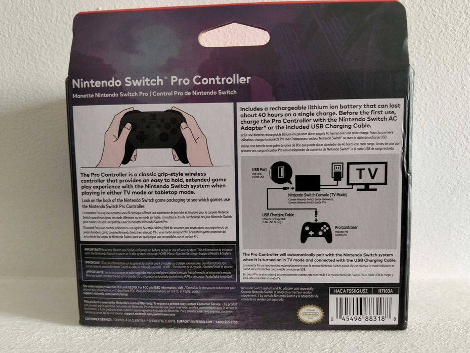 Nintendo Switch Pro Controller - Comando Monster Hunter
