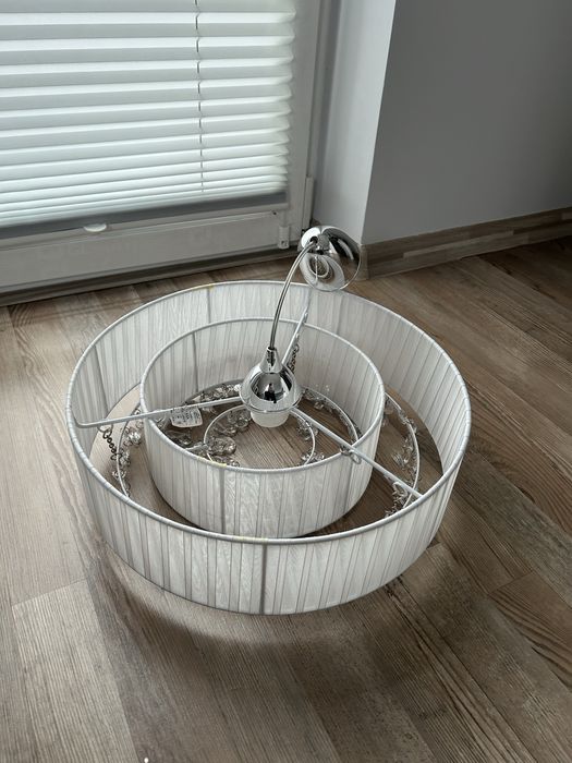 Lampa wisząca z kryształkami