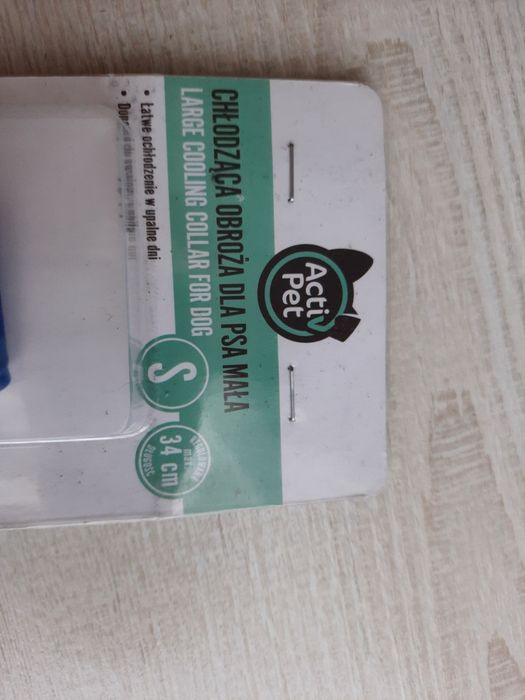 Obroża chłodząca dla psa rozmiar S