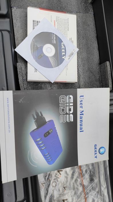 Дилерский сканер Geely+ ноутбук