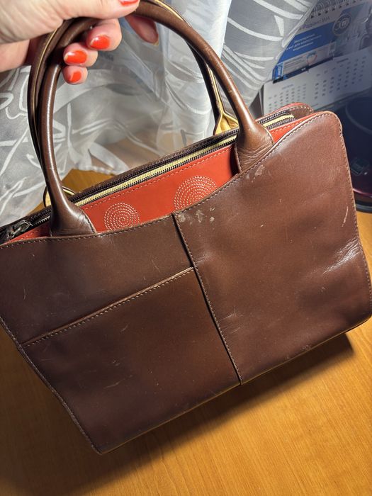Сумка кожа бренд radley,классическая модель