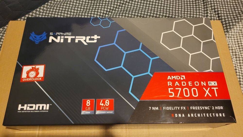 RX 5700XT Sapphire Nitro+