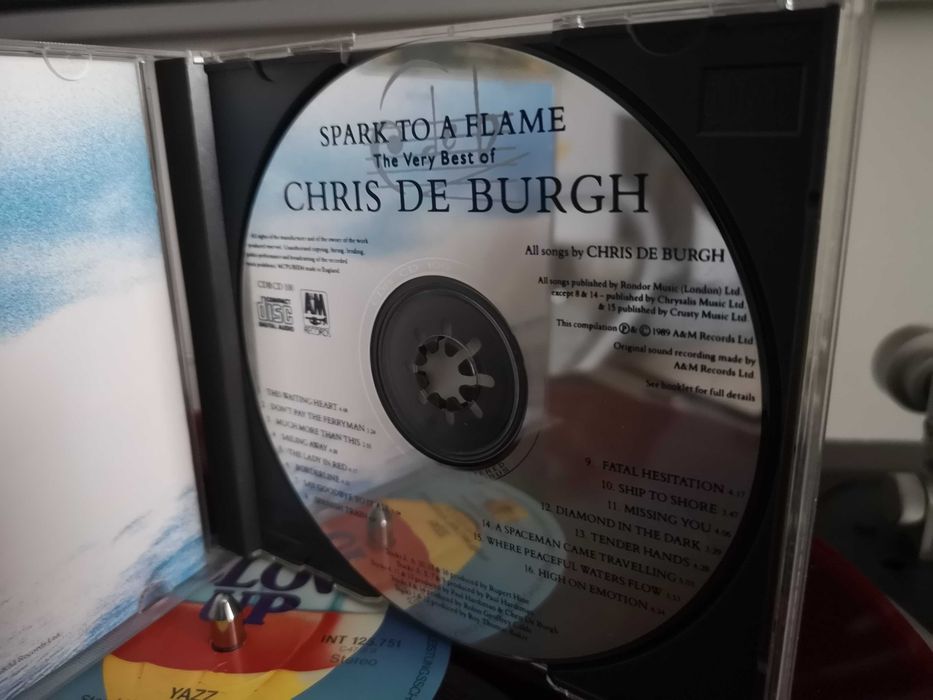 Płyta cd.  Chris de Burgh.  ,,Spark to a Flame,,. The Very Best