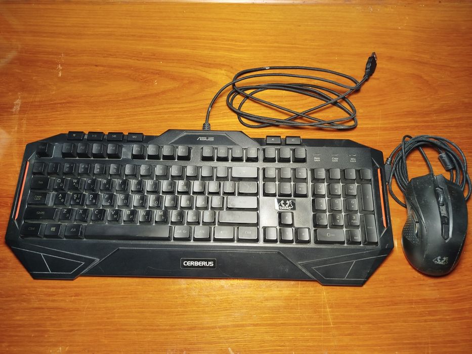 Клавиатура и мышь Asus Cerberus