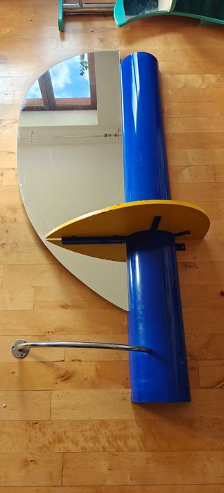 Konsoleta Fryzjerska Ścienna Vintage Lata 90/00 - Komplet 2 szt.