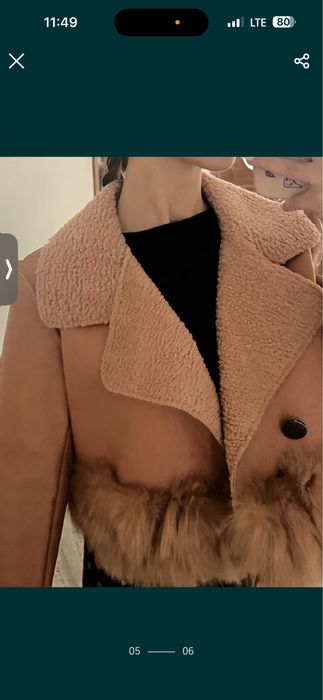 Дубленка для девушки подростка