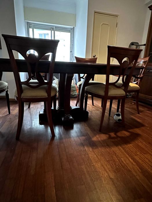 Mobília de Sala de Jantar Completa | Estilo Clássico