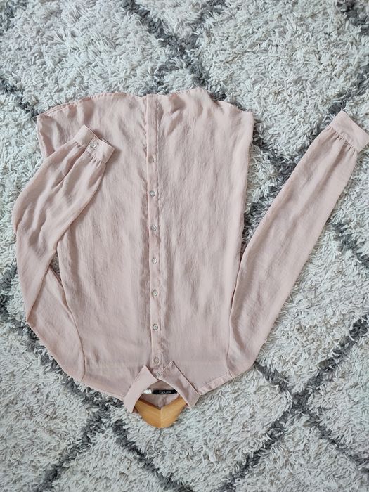 Koszula pudrowy róż 38