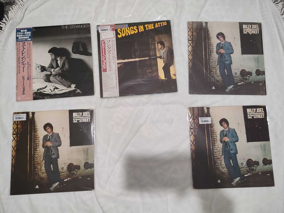 Discos Billy Joel versão Japão