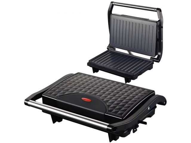 Kontaktowy Grill Elektryczny Opiekacz Składany Toster Kanapek 750w