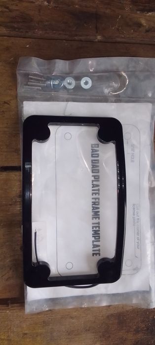 BAD DAD мото рамка номерного знака премиум класса