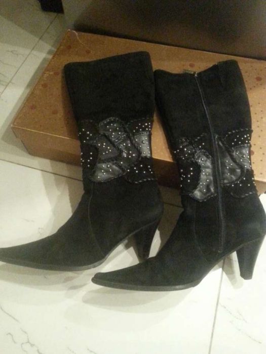 Kozaki zamszowe Lasocki 40