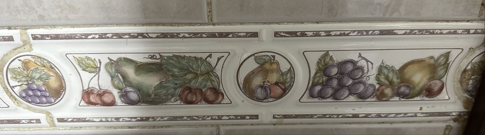 Barra de azulejo e azulejo 40x25