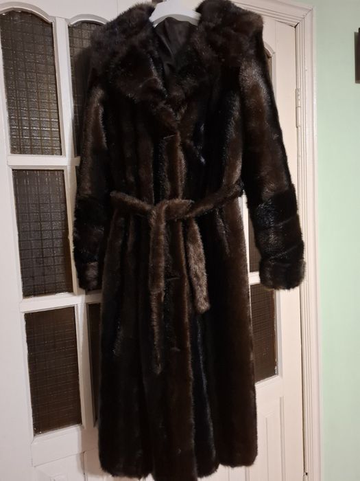 Жіноча шуба еко шкіра