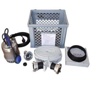 Aluguer Eletrobomba submersível - Kit com mangueira, por dia desde