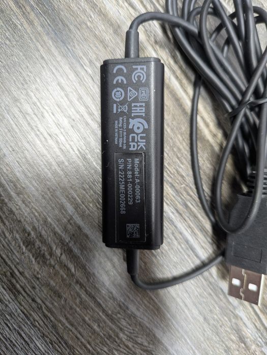 Гарнітура Logitech H570e Corded Mono USB Headset (б/в) ОРИГІНАЛ