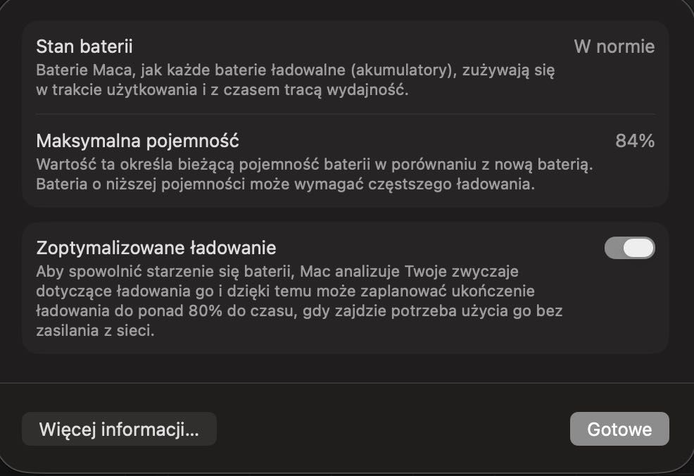 MacBook Air M1 16 GB Ram, 512 Pamięć, Space Gray
