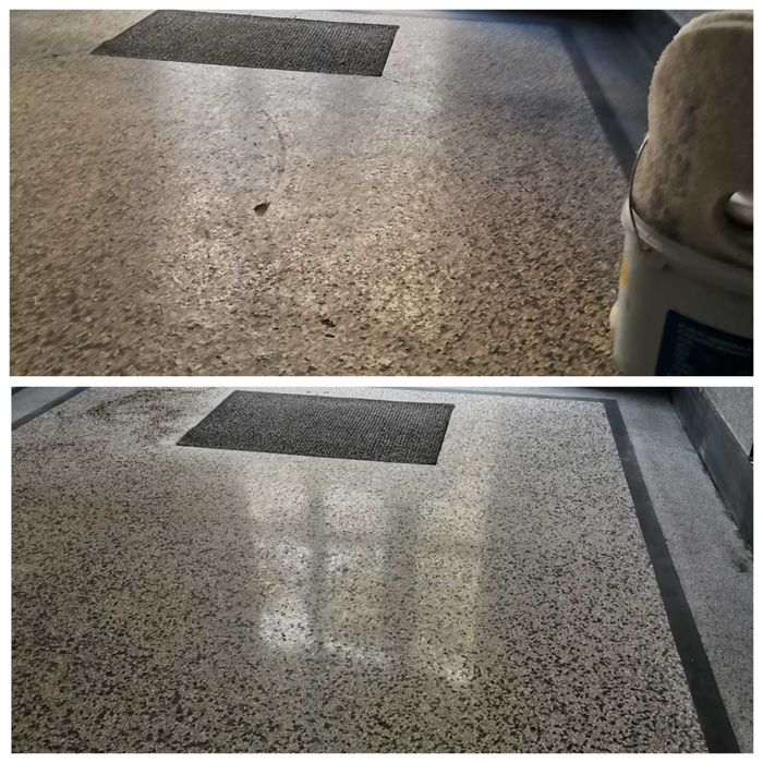 Renowacja polerowanie szlifowanie posadzek marmur, granit, lastryko.