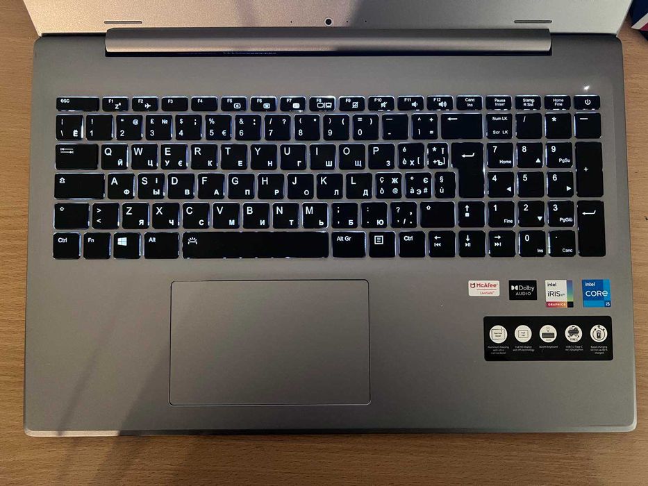 MEDION S17405 17.3"IPS FHD I5-1135G7 12/512Gb Підсвітка