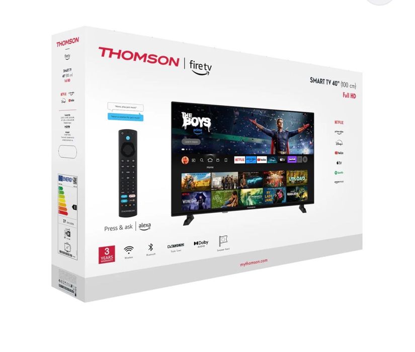 THOMSON TV WITH WARRANT