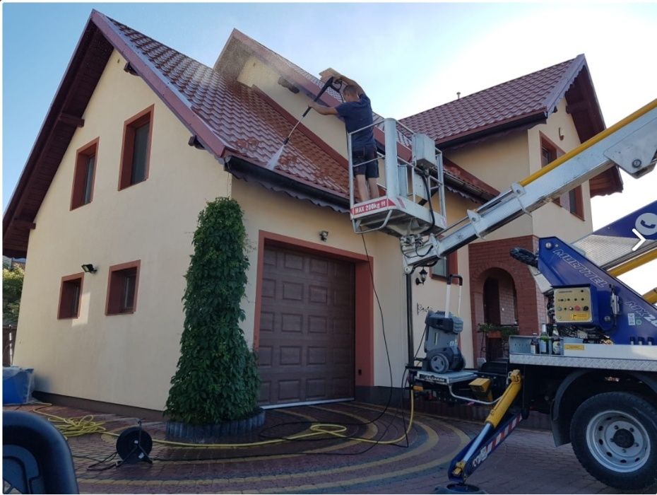 Usługi wynajem zwyżka podest podnośnik koszowy 12m 21m 23m 25m