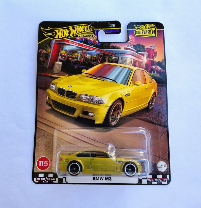 Hot Wheels Premium BMW M3 (Boulevard) Złoty