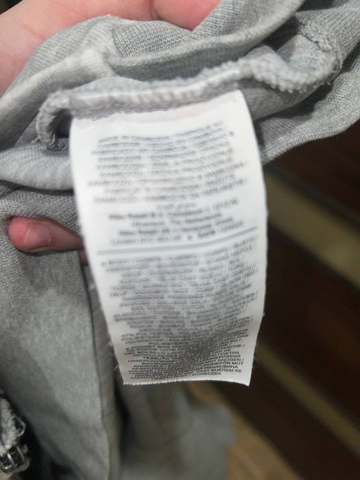 Зіп худі Nike tech fleece сірого кольору