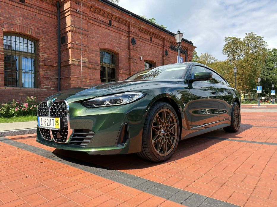 BMW Seria 4 Piękny nietuzinkowy lakier + oryginalny kolor skórzanej tapicerki