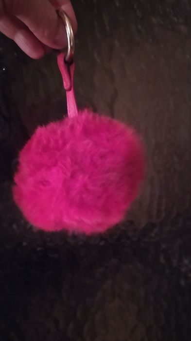 Brelok pompon duży