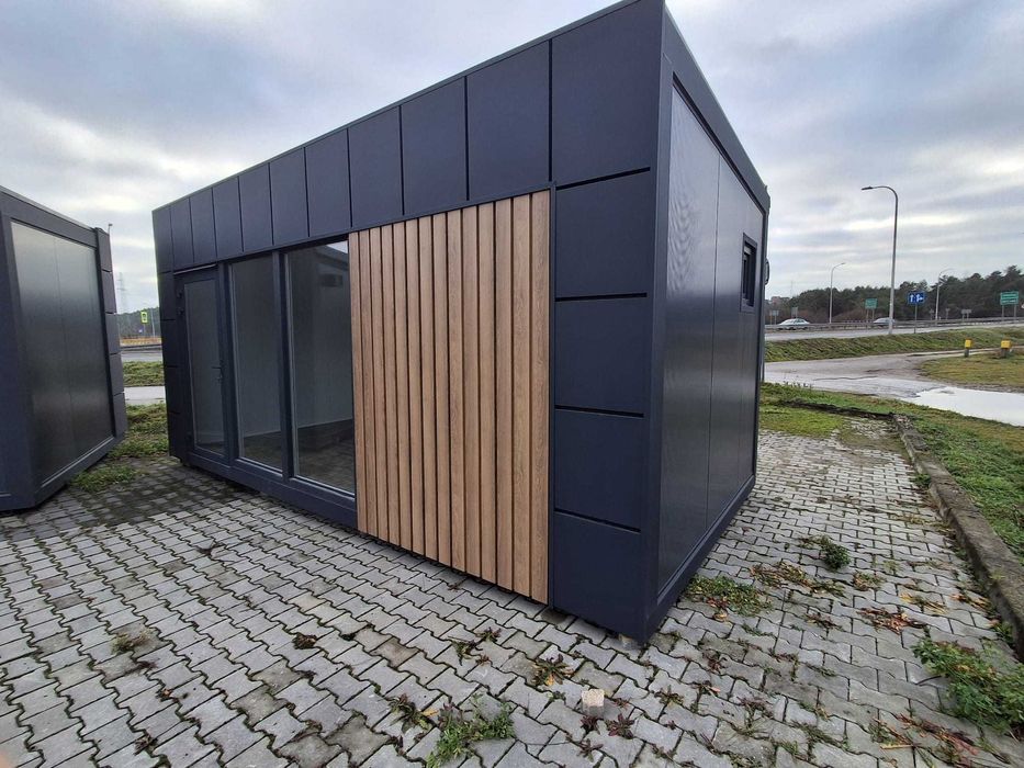Nowy Pawilon/ Kontener z WC płyty PIR Sklep Biuro Kiosk