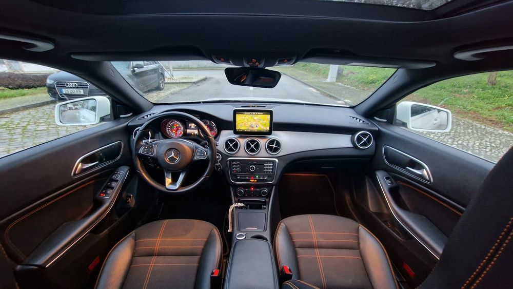 Mercedes CLA 220cdi Orange