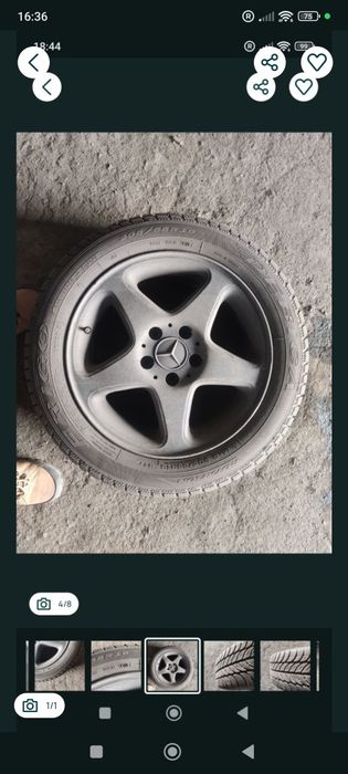Felgi Mercedes 16"  5*112 7j 16h2 et37
