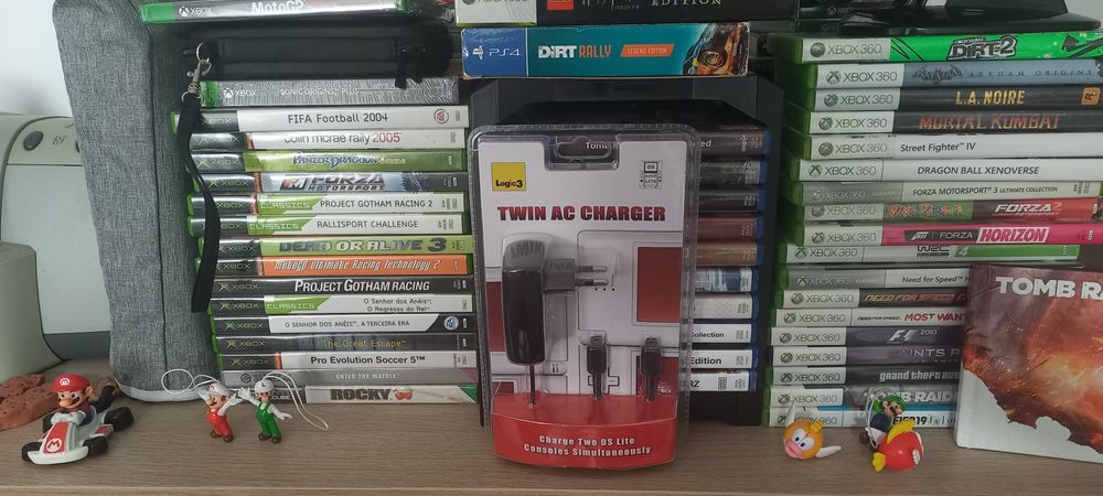 Conjunto acessórios Nintendo DS Lite tudo selado